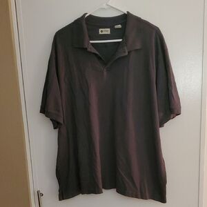 Haggar Men's Charcoal Polo Shirt